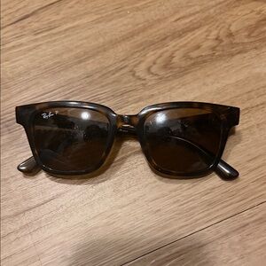 Ray-Ban Brown Square Sunglasses